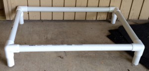 Dog bed frame